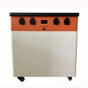 Batteria solare tutta in uno stoccaggio di energia da 51.2 V 200A Batteria LifePO4 10240W. Inverter solare integrato 5000W Sistema di stoccaggio della batteria al litio